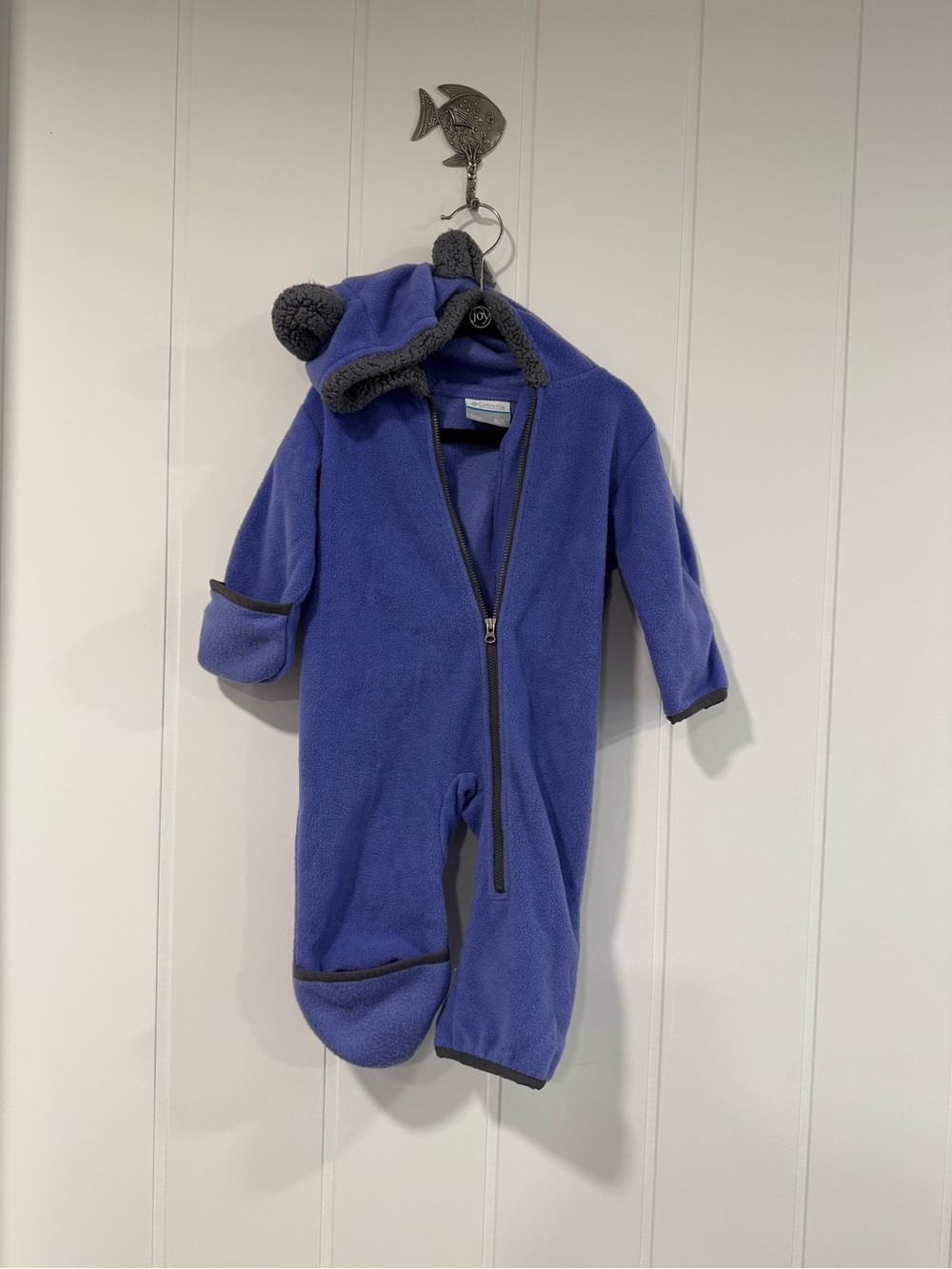 Columbia Fleece One-Piece with Hood